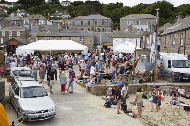 Mousehole, Cornwall boat festival