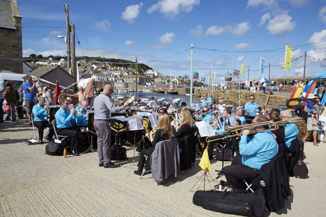 Mousehole, Cornwall boat festival