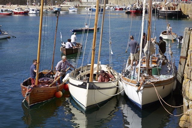 Mousehole, Cornwall boat festival