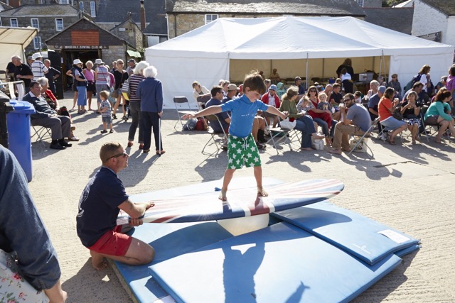 Mousehole, Cornwall boat festival