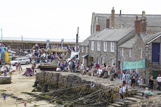 Mousehole, Cornwall boat festival