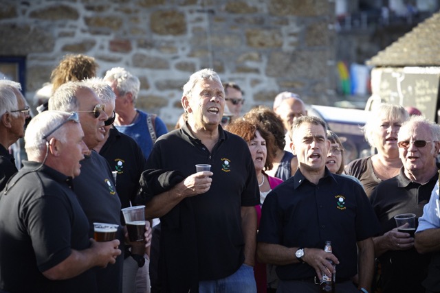 Mousehole, Cornwall boat festival