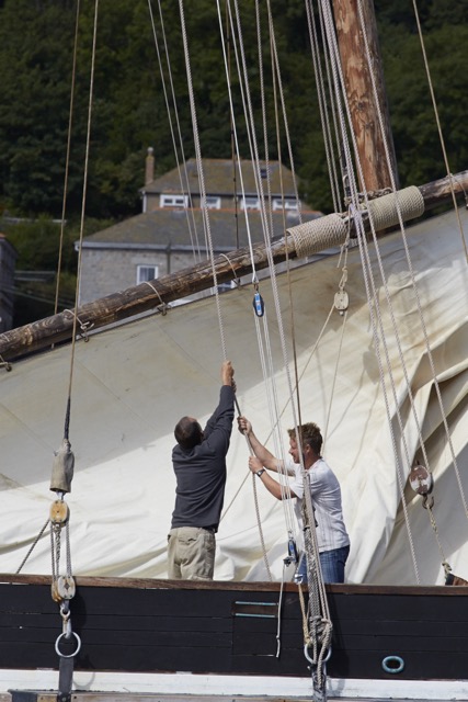 Mousehole, Cornwall boat festival