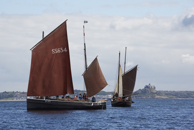 Mousehole, Cornwall boat festival