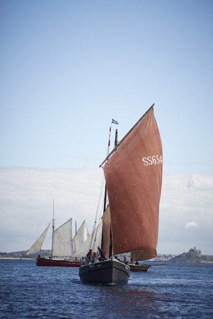 Mousehole, Cornwall boat festival