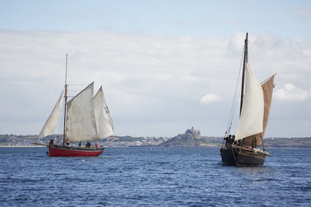 Mousehole, Cornwall boat festival